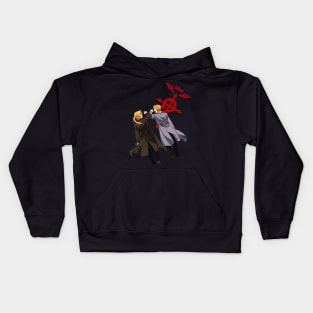 Edward and Aplhonse Elric FullMetal Alchemist Kids Hoodie